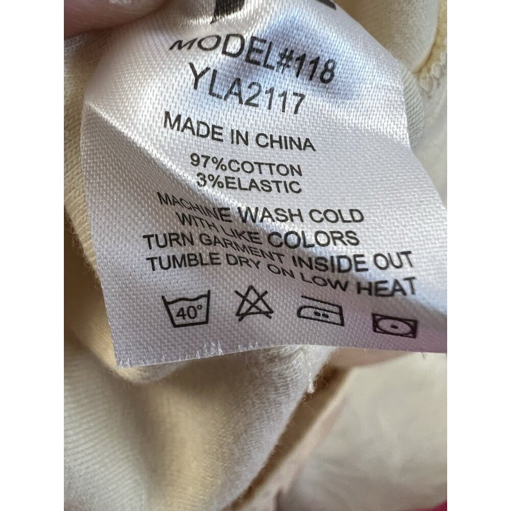 YoungLA Perfect Shorts 118 Men’s 2X Cream White Athletic Sweats Pockets 5” NWT - Picture 8 of 10